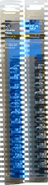 12 Poles, 300 Volt, 30 Amp, -40 to 266°F, Polyester Thermoplastic, Polyester Thermoplastic Multipole Terminal Block